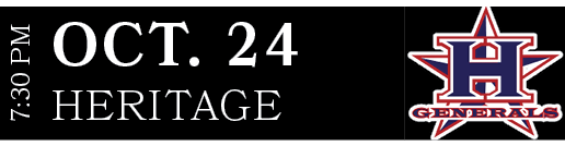 HERITAGE,OCT. 24,7:30 P