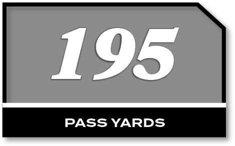 195,PASS YARD