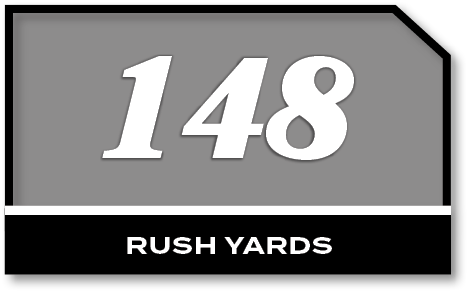 148,rush YARD