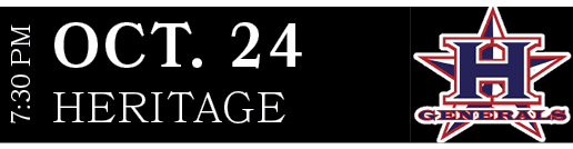 HERITAGE,OCT. 24,7:30 P