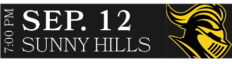 SUNNY HILLS,SEP. 12,7:00 P