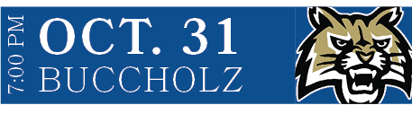 BUCCHOLZ,OCT. 31,7:00 P
