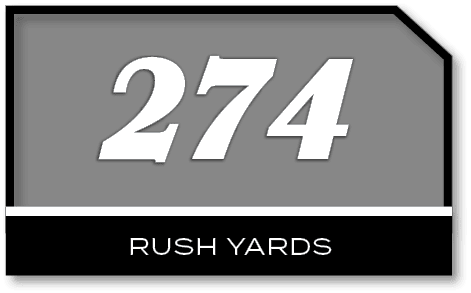 274,RUSH YARD