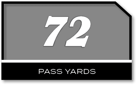 72,PASS YARD