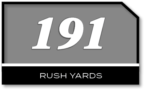 191,RUSH YARD
