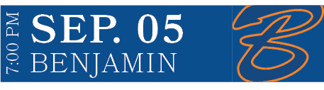 BENJAMIN,SEP. 05,7:00 P