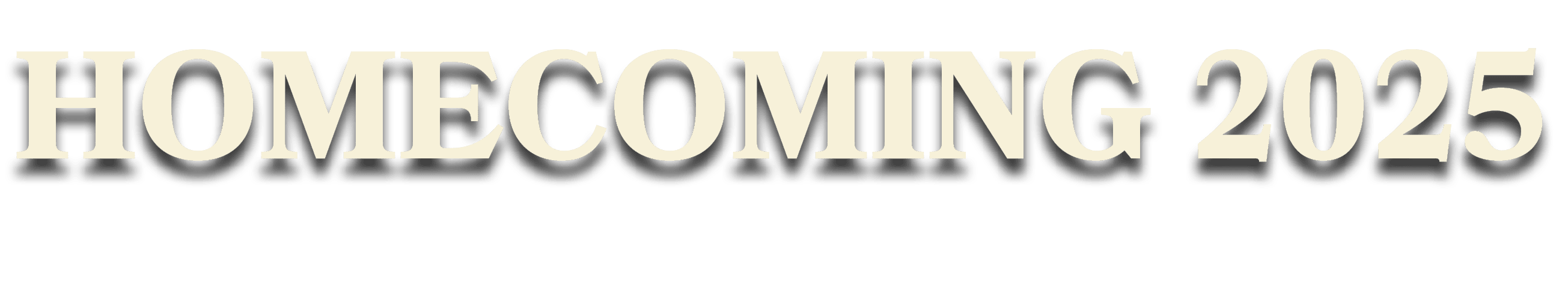 HOMECOMING 2025