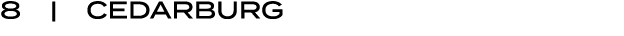 8 | Cedarburg