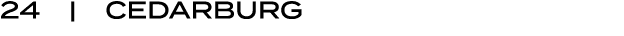 24 | Cedarburg