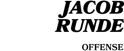 Jacob Runde Offense