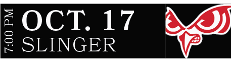 Slinger,oct. 17,7:00 P