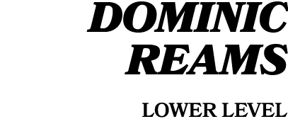 Dominic Reams lower level