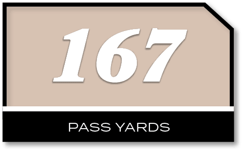167,PASS YARD