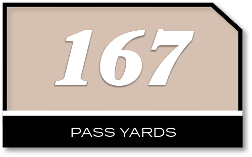 167,PASS YARD