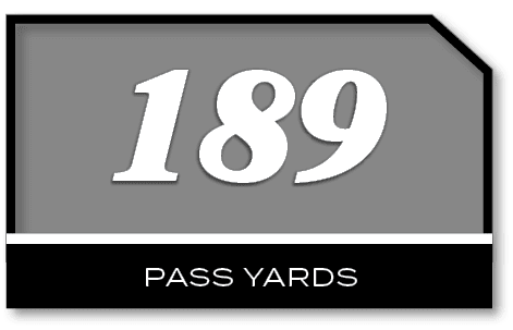 189,PASS YARD