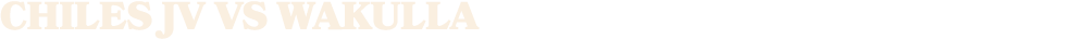 CHILES JV VS WAKULLA