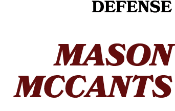 DEFENSE MASON McCANTS 