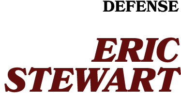 DEFENSE ERIC STEWART 