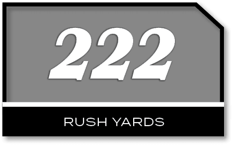 222,RUSH YARD