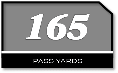 165,PASS YARD
