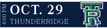 THUNDERRIDGE,AUG. 29,4:00 P