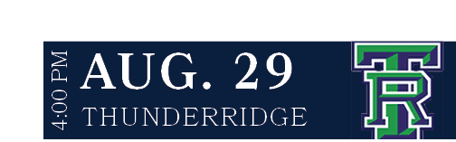 THUNDERRIDGE,AUG. 29,4:00 P