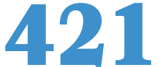 421