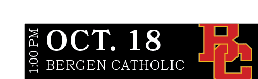 BERGEN CATHOLIC,OCT. 18,1:00 P