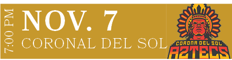 CORONAL DEL SOL,NOV. 7,7:00 P