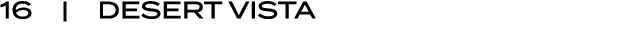 16 | desert vista