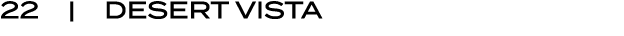 22 | desert vista