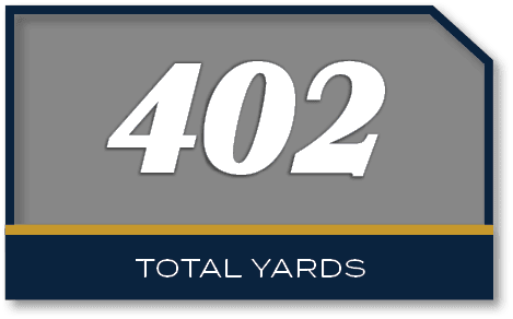 402,total yard