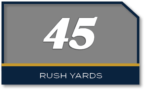 45,rush yard