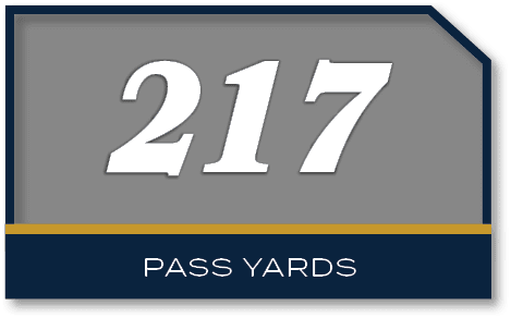 217,PASS YARD