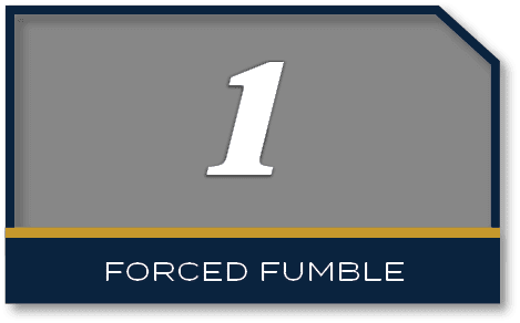 1,forced fumbl