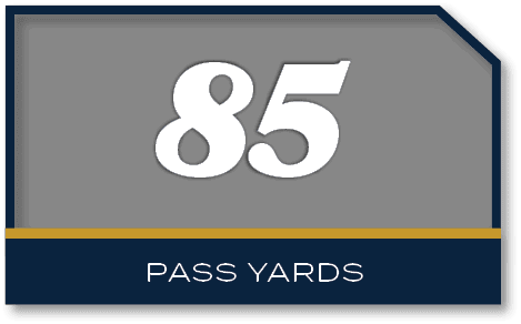 85,PASS YARD