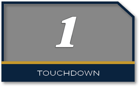 1,touchdow