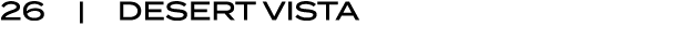 26 | desert vista