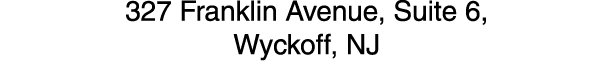 327 Franklin Avenue, Suite 6, Wyckoff, NJ 