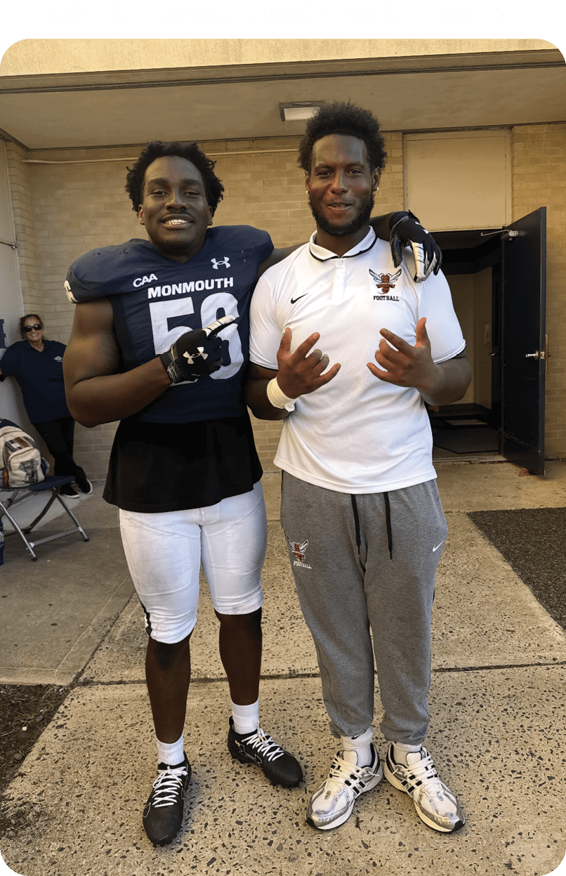 Lamon Lester (Monmouth) & Amori Francis (Delaware St.