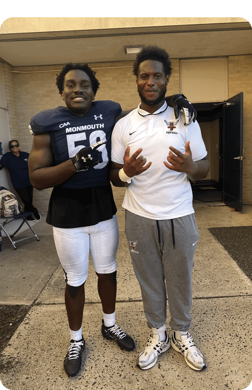 Lamon Lester (Monmouth) & Amori Francis (Delaware St.