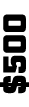 $500