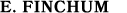 e. Finchum