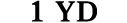 1 YD