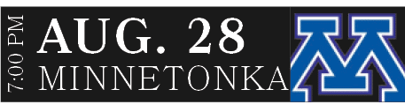 MINNETONKA,AUG. 28,7:00 P