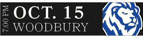 WOODBURY,OCT. 15,7:00 P
