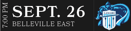 BELLEVILLE EAST,SEPT. 26,7:00 P