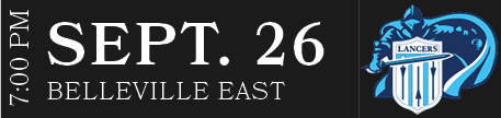 BELLEVILLE EAST,SEPT. 26,7:00 P