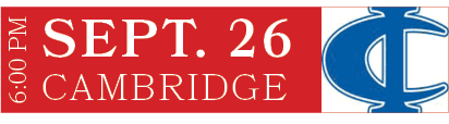 CAMBRIDGE,SEPT. 26,6:00 P