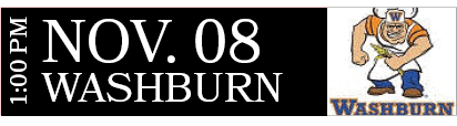 WASHBURN,NOV. 08,1:00 P